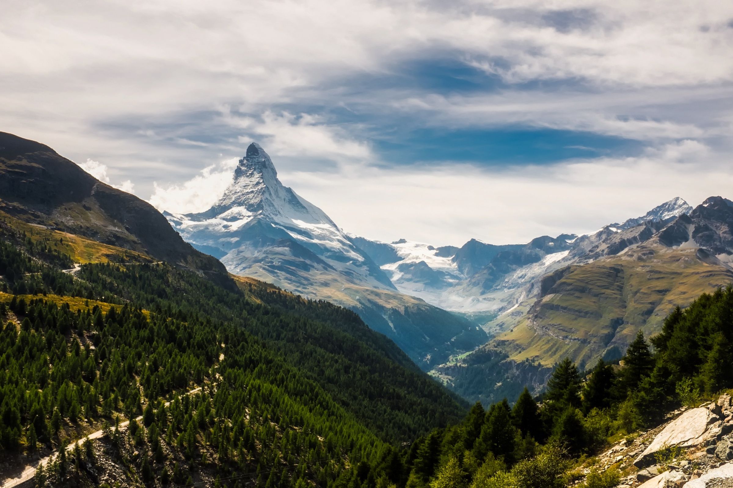 Swiss alps chalets rentals
